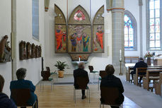 Pfingsten in der renovierten Stadtpfarrkirche St. Crescentius (Foto: Karl-Franz Thiede)